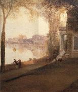 Joseph Mallord William Turner Details of Mortlake terrace:early summer morning oil on canvas